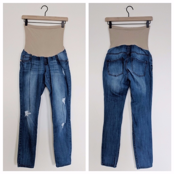 Indigo Blue Denim - Indigo Blue Maternity Jeans / S